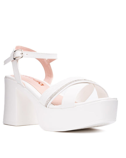 Sandalia Blake - Blanco - Tienda Nébula