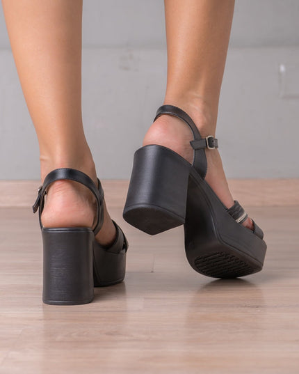Sandalia Blake - Negro - Tienda Nébula