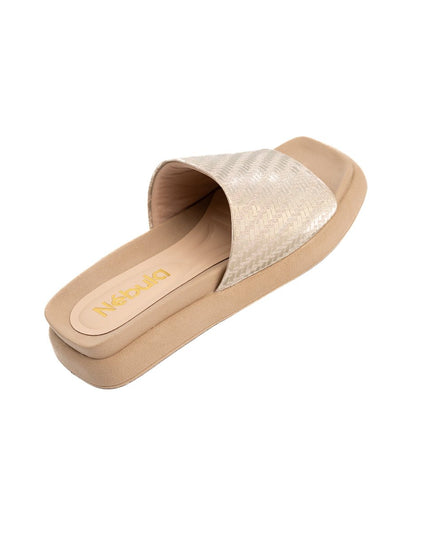 Sandalia Bogghi - Dorado - Tienda Nébula