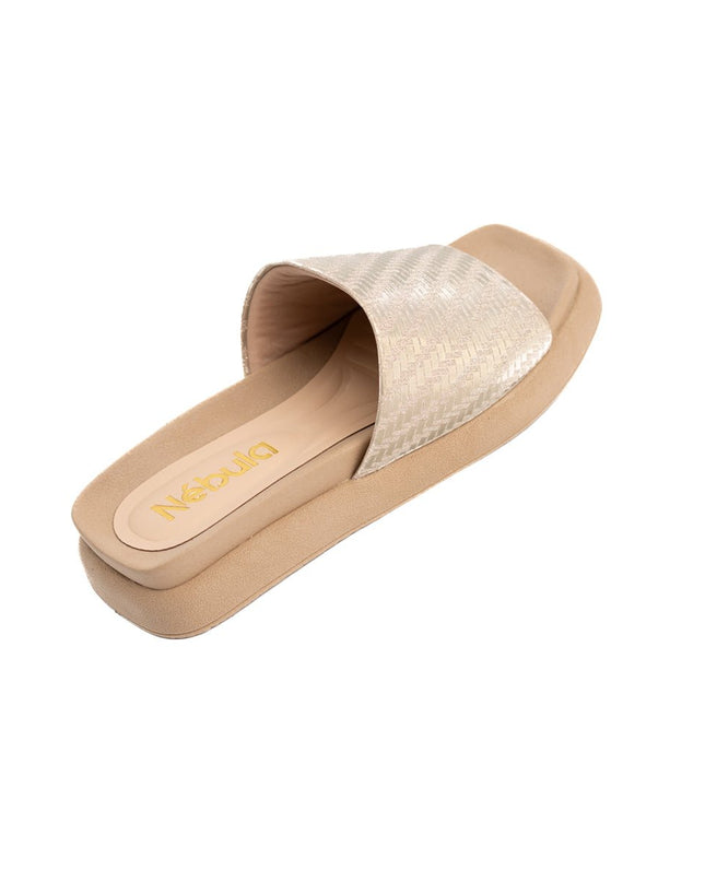 Sandalia Bogghi - Dorado - Tienda Nébula