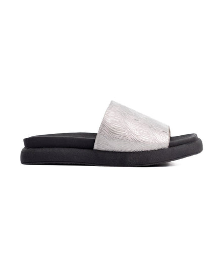 Sandalia Bogghi - Plateado - Tienda Nébula