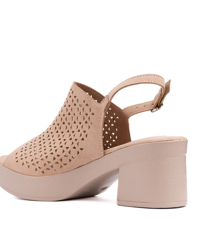 Sandalia Bonnie - Beige - Tienda Nébula