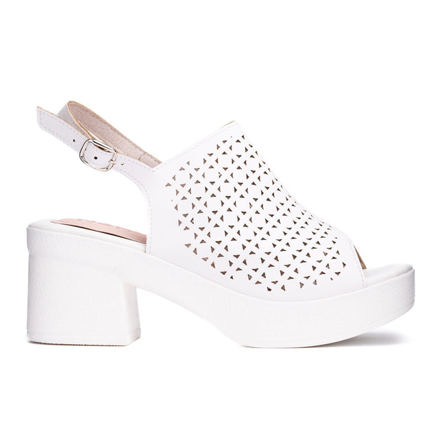 Sandalia Bonnie - Blanco - Tienda Nébula