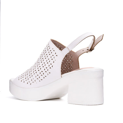 Sandalia Bonnie - Blanco - Tienda Nébula