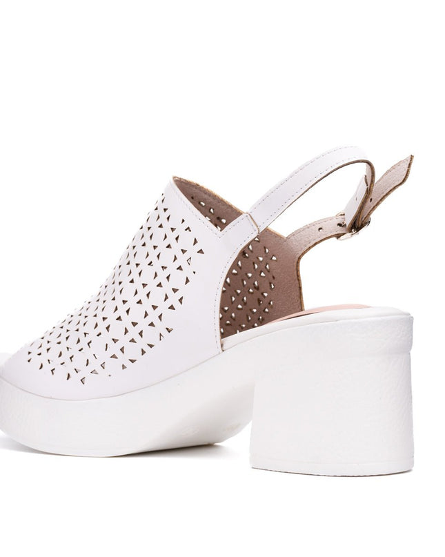 Sandalia Bonnie - Blanco - Tienda Nébula