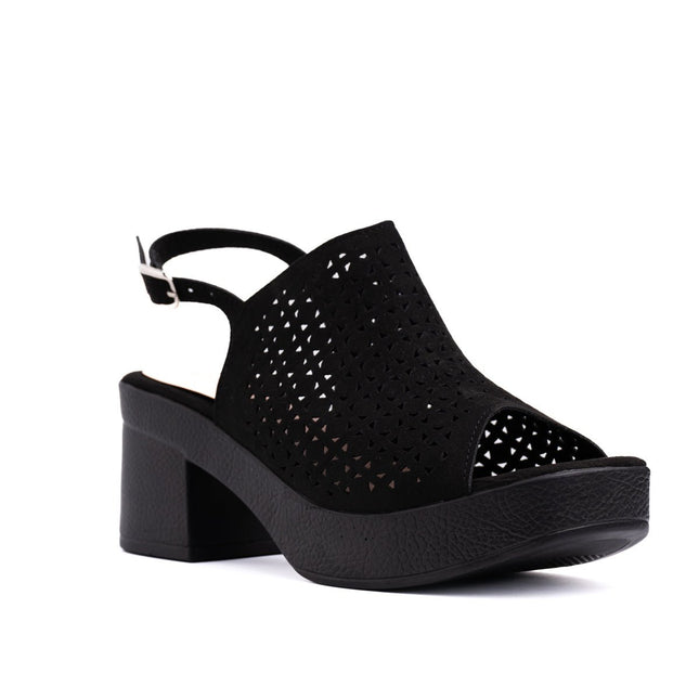 Sandalia Bonnie - Negro - Tienda Nébula