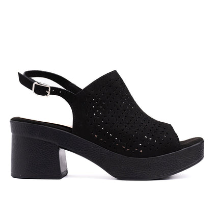 Sandalia Bonnie - Negro - Tienda Nébula