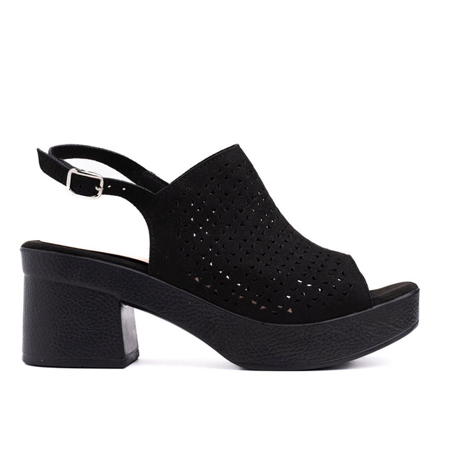 Sandalia Bonnie - Negro - Tienda Nébula