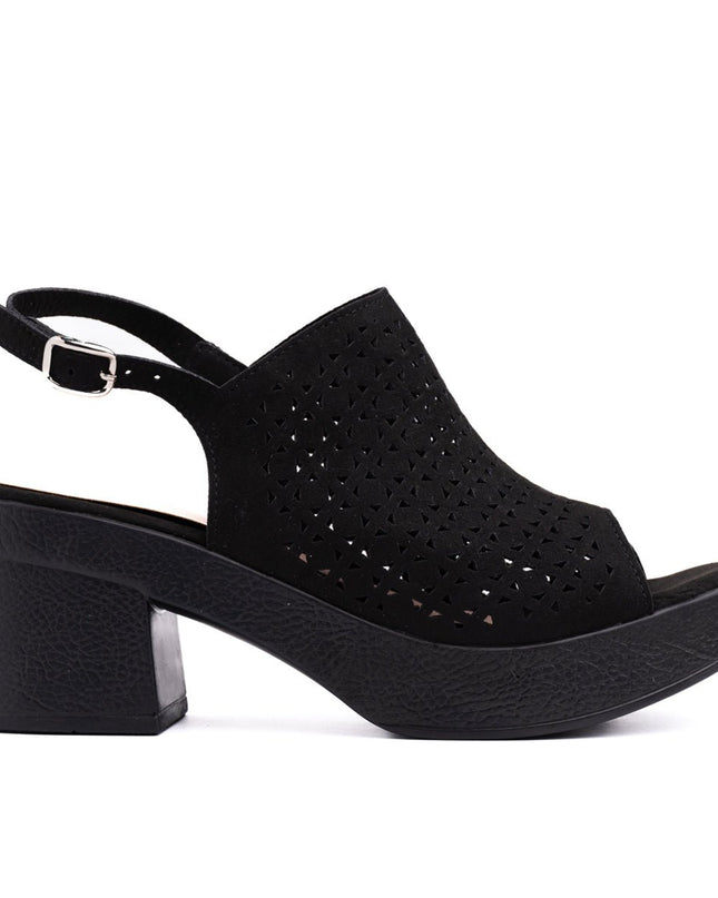 Sandalia Bonnie - Negro - Tienda Nébula
