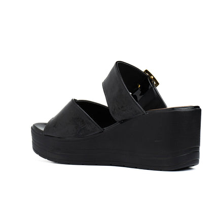 Sandalia Boyzwy - Negro Charol - Tienda Nébula