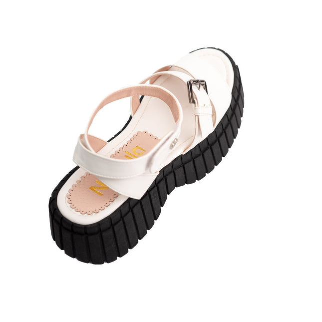 Sandalia Brana - Blanco - Tienda Nébula