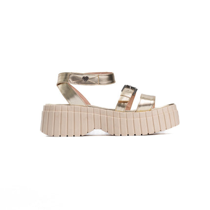 Sandalia Brana - Dorado - Tienda Nébula