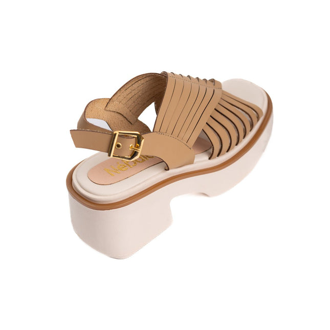 Sandalia Brentoni - Beige - Tienda Nébula