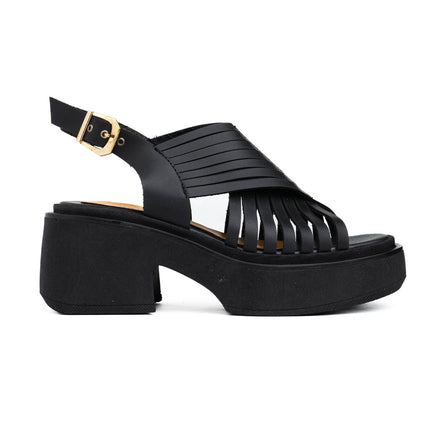 Sandalia Brentoni - Negro - Tienda Nébula