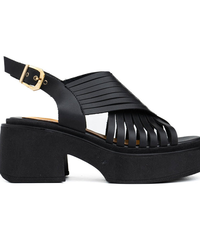 Sandalia Brentoni - Negro - Tienda Nébula