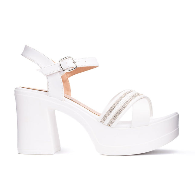 Sandalia Brill - Blanco - Tienda Nébula