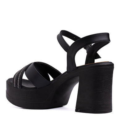 Sandalia Brill - Negro - Tienda Nébula
