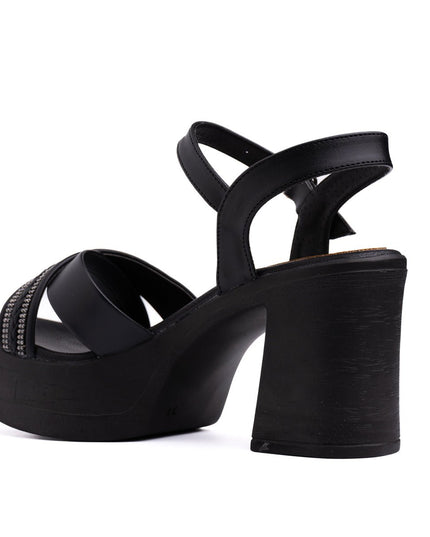 Sandalia Brill - Negro - Tienda Nébula