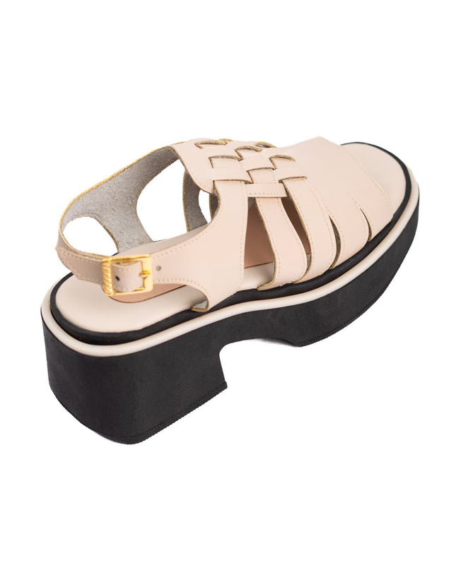 Sandalia Candia - Beige - Tienda Nébula