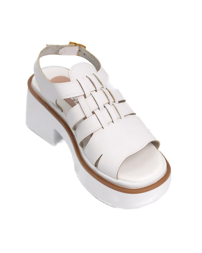Sandalia Candia - Blanco - Tienda Nébula
