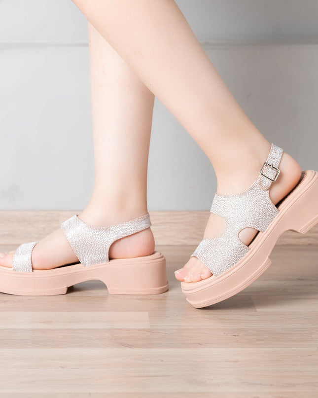 Sandalia Celebi - Nude - Tienda Nébula