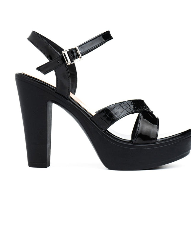 Sandalia Chemsy - Negro - Tienda Nébula