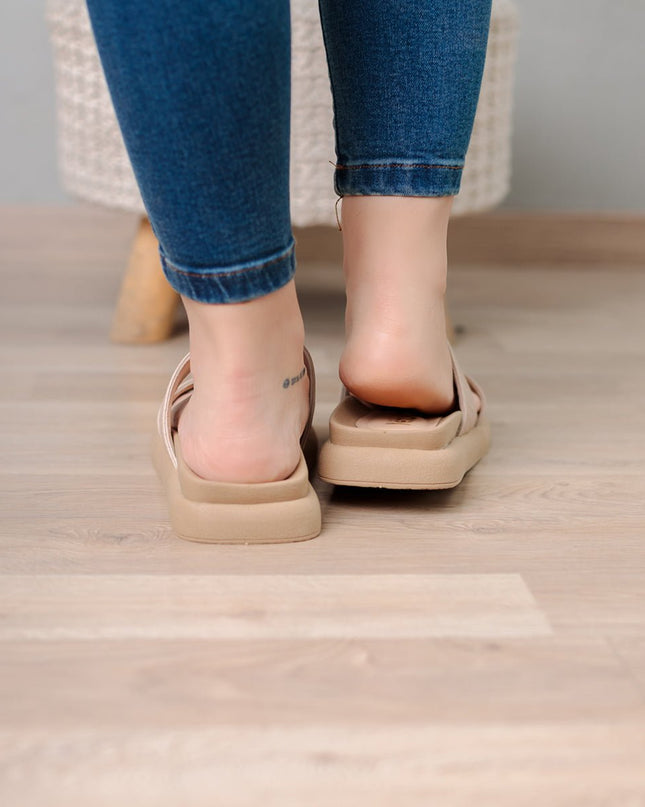 Sandalia Chicorita - Beige - Tienda Nébula