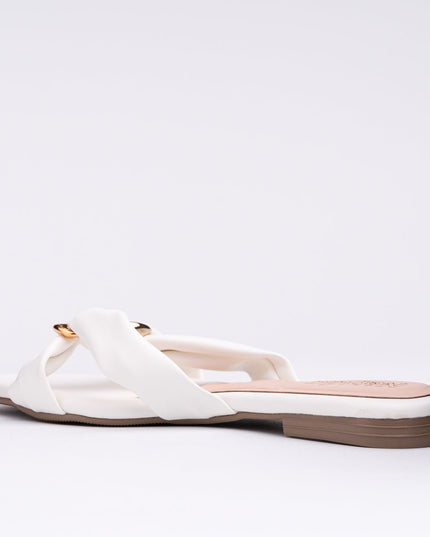 Sandalia Cosmina - Blanco - Tienda Nébula