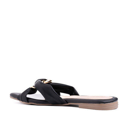 Sandalia Cosmina - Negro - Tienda Nébula