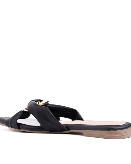 Sandalia Cosmina - Negro - Tienda Nébula