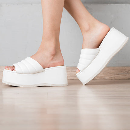 Sandalia Derieri - Blanco - Tienda Nébula