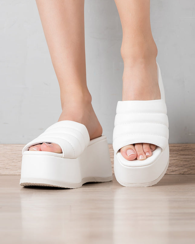 Sandalia Derieri - Blanco - Tienda Nébula