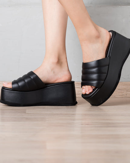 Sandalia Derieri - Negro - Tienda Nébula