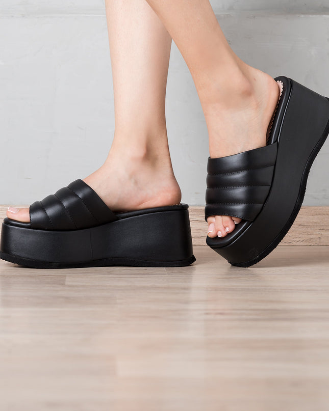 Sandalia Derieri - Negro - Tienda Nébula