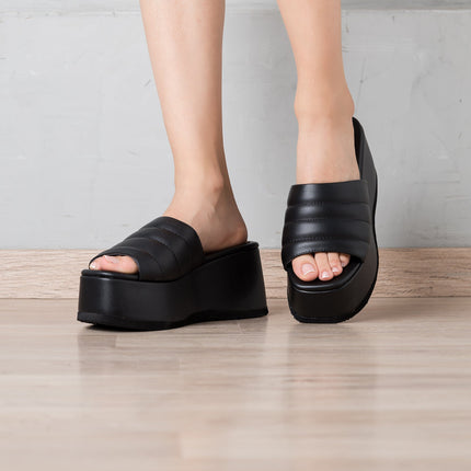 Sandalia Derieri - Negro - Tienda Nébula