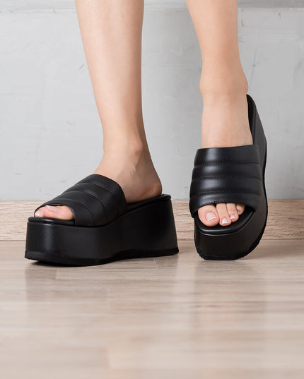 Sandalia Derieri - Negro - Tienda Nébula