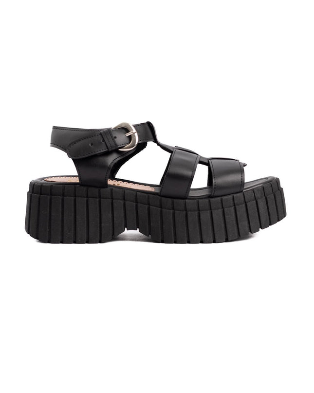 Sandalia Dovra - Negro - Tienda Nébula