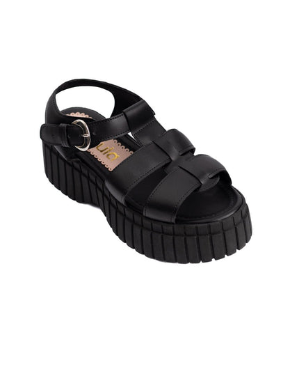 Sandalia Dovra - Negro - Tienda Nébula