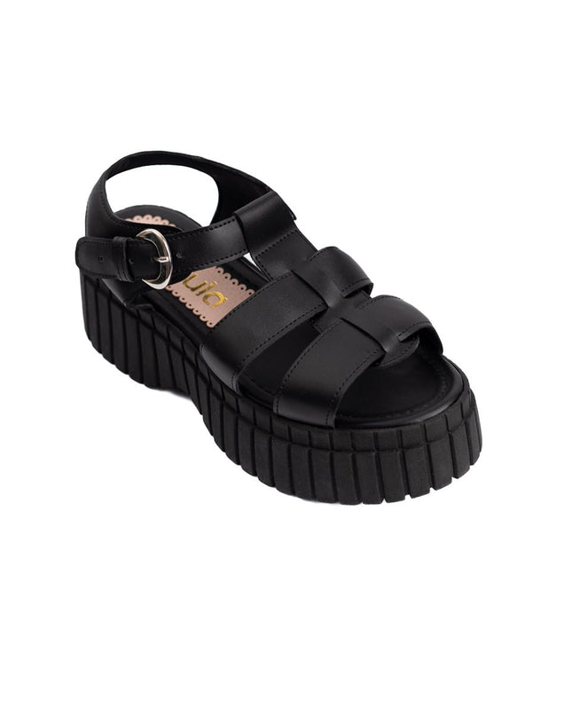 Sandalia Dovra - Negro - Tienda Nébula