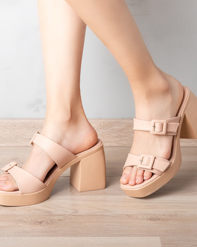 Sandalia Draymond - Nude - Tienda Nébula