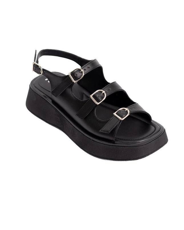 Sandalia Elel - Negro - Tienda Nébula