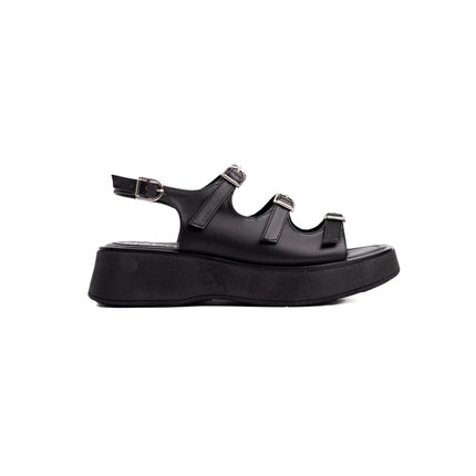 Sandalia Elel - Negro - Tienda Nébula