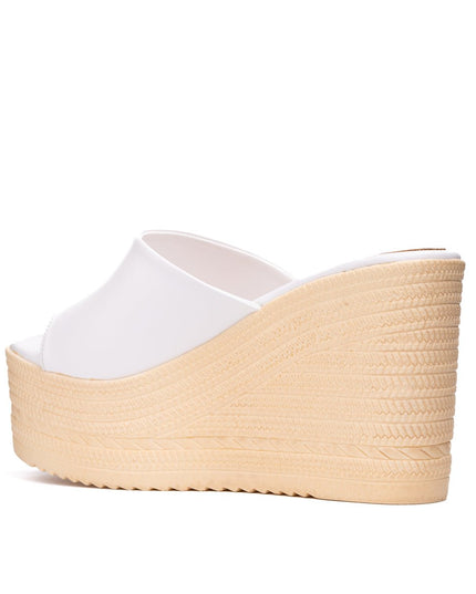 Sandalia Esmer - Blanco - Tienda Nébula