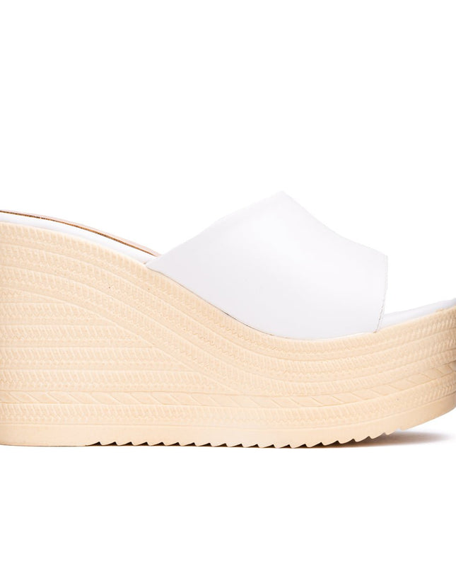 Sandalia Esmer - Blanco - Tienda Nébula
