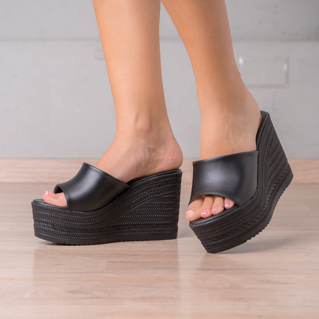 Sandalia Esmer - Negro - Tienda Nébula