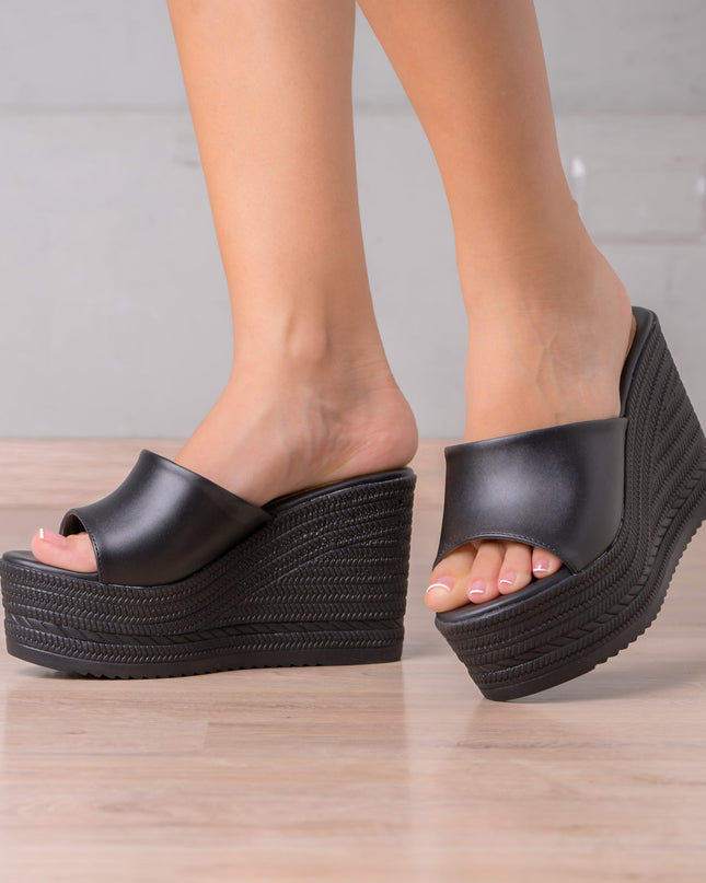 Sandalia Esmer - Negro - Tienda Nébula