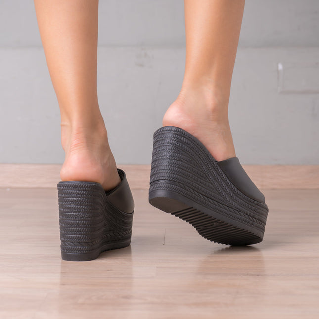 Sandalia Esmer - Negro - Tienda Nébula