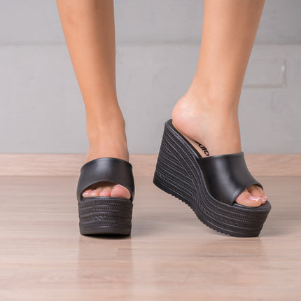 Sandalia Esmer - Negro - Tienda Nébula