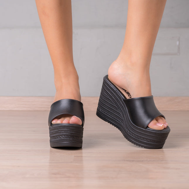 Sandalia Esmer - Negro - Tienda Nébula