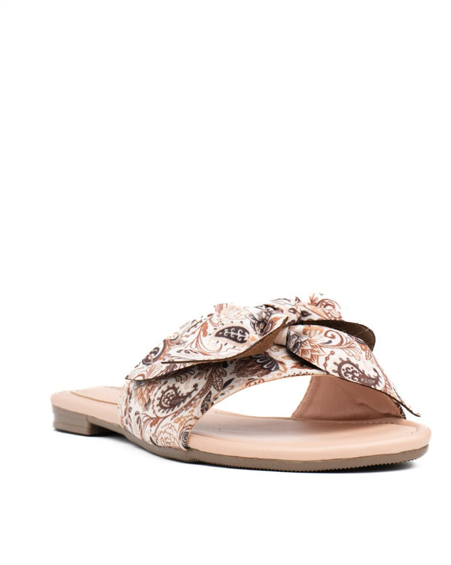 Sandalia Flor Floreado - Beige 2 - Tienda Nébula
